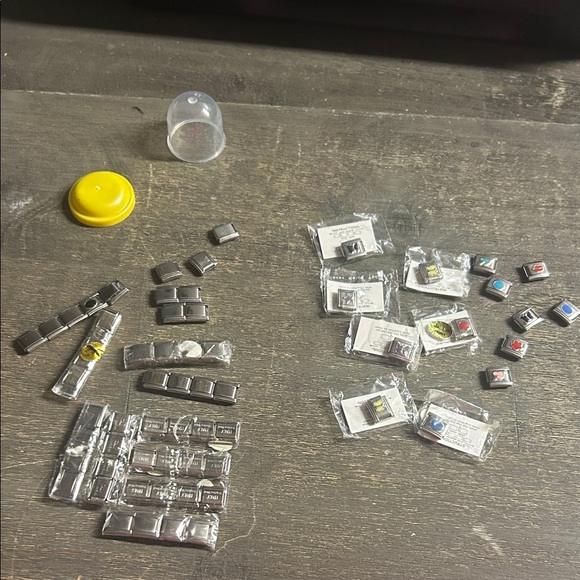 Jewelry - Italian‎ Stainless Steel Links & Charms for Italian Charm Bracelet New